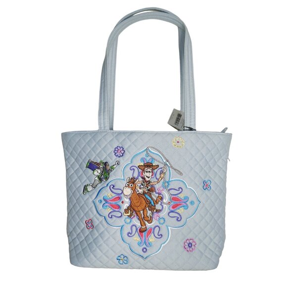 Disney X Vera Bradley Toy Story Andy's Room Small Vera Tote Shoulder Bag NWT - Picture 3 of 9